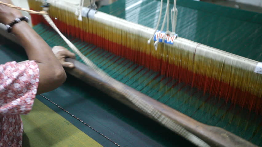 wooden loom 