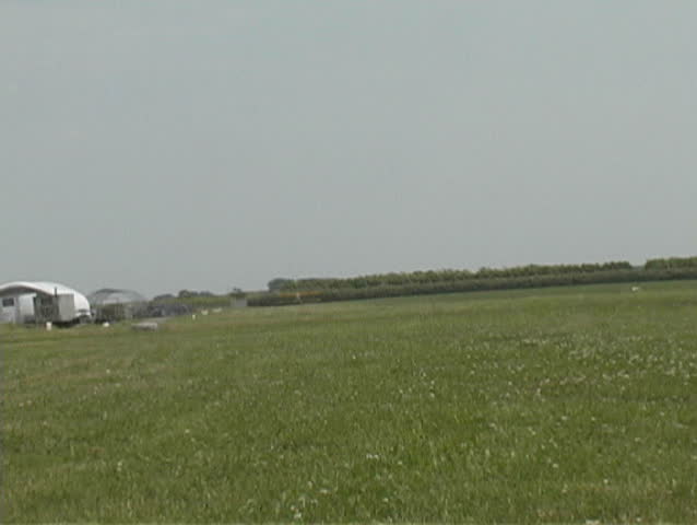 Stearman takes off