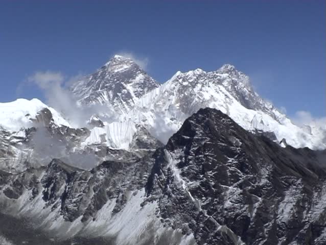 2-views of Mount Everest and Nuptse, from Gokyo ri and Kala Patar, Nepal