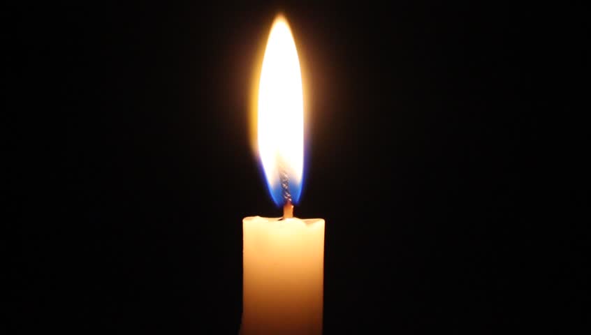 Candle blown out