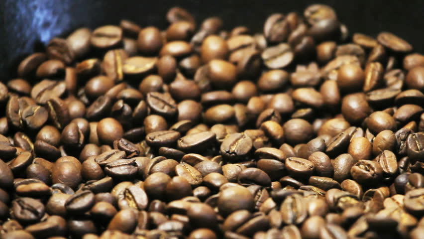 roasting coffee