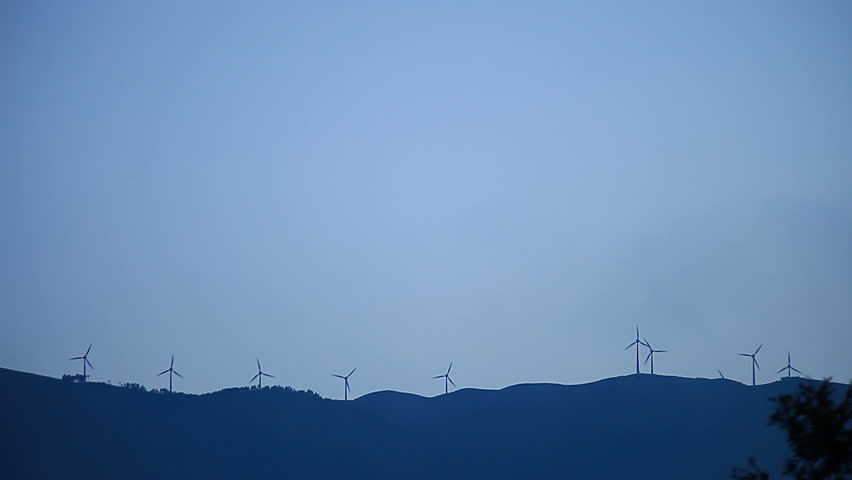 Wind turbine. The generator of alternative energy.