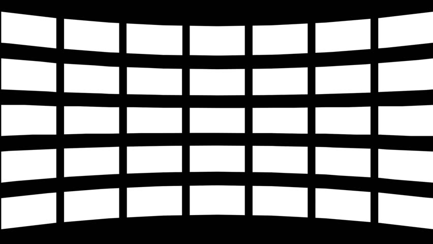 Wall Monitor, Moove Camera in Green Screen, With Alpha Channel - HD1080