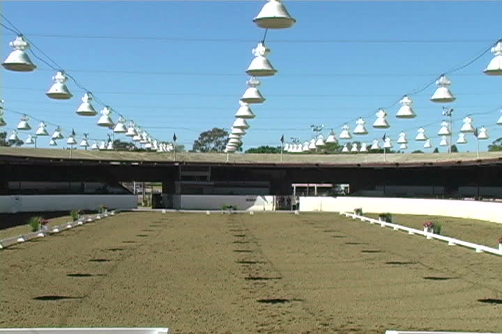 Jockey competing at the Equestrian Winter Dressage.