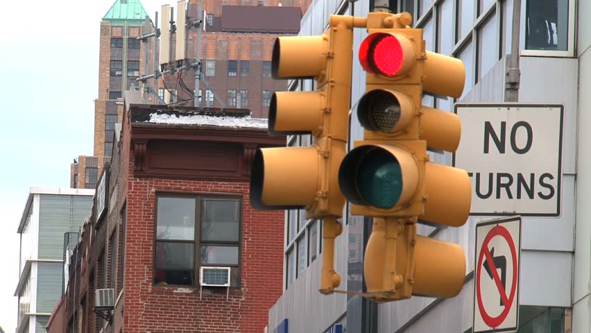 Traffic light.