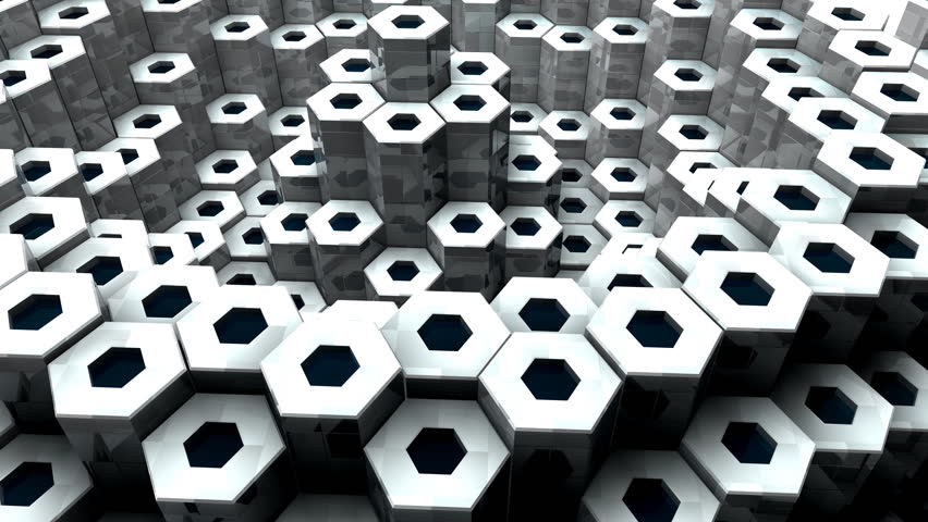 Metal rods 3D animation. Clip is loopable. Rendered in HD.