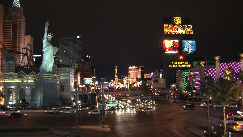 LAS VEGAS, NEVADA - CIRCA OCTOBER 2010: Las Vegas nightlife.