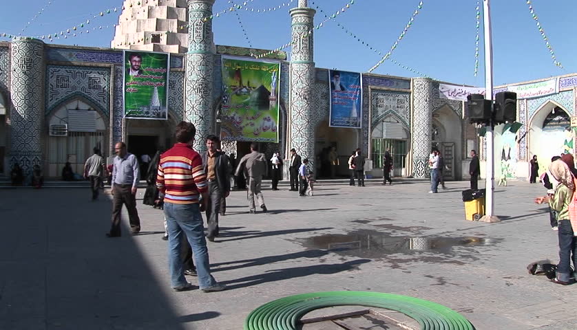 SUSA, IRAN - CIRCA 2010: The Tomb of the Prophet Daniel circa 2010 in Susa, Iran. 
