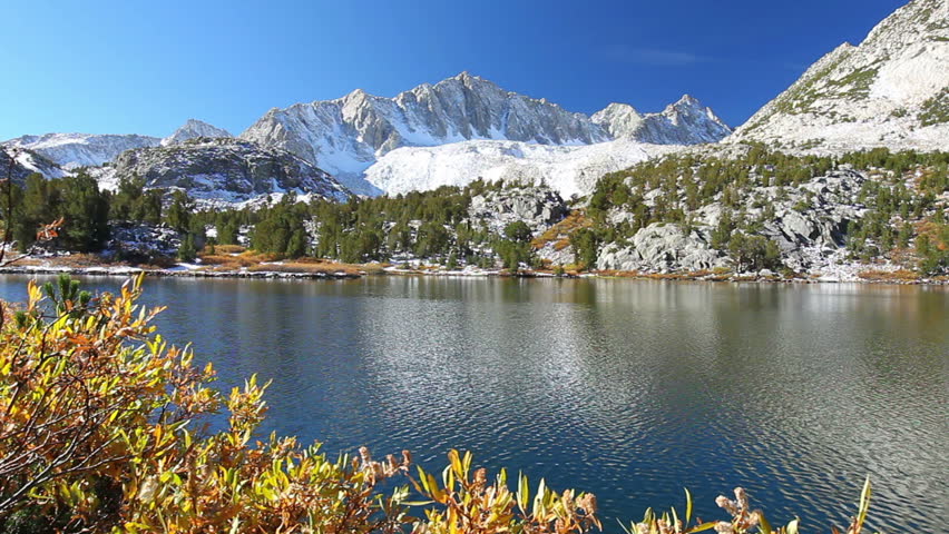 Beautiful Mountain Lake, Eastern Sierras, California