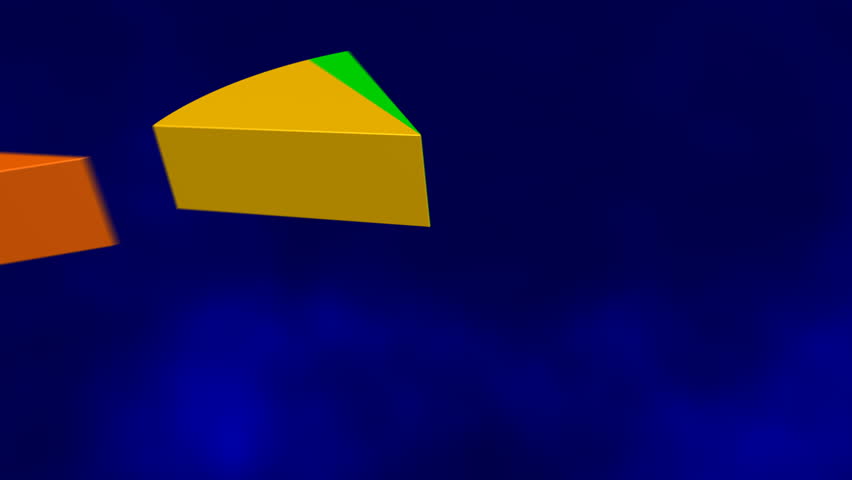Pie chart with seven slices III. HD Version