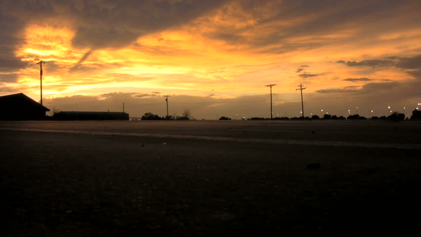 Time lapse of sunset in Artesia