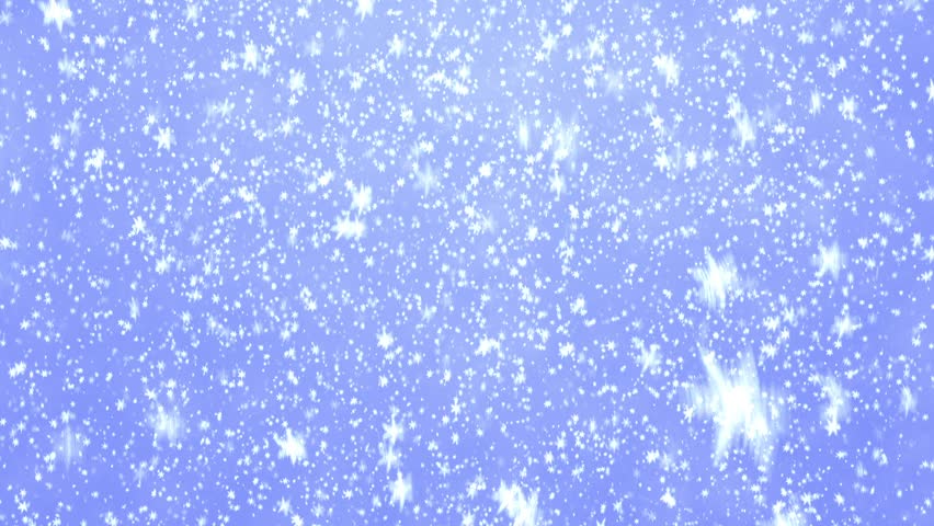 New Year's frosty background and falling snowflakes