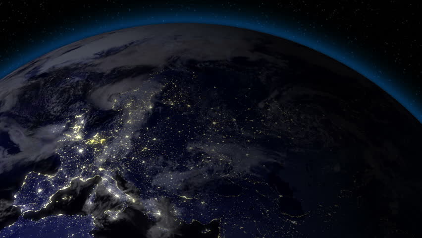 Earth from Space Alien Invasion 02 Europe