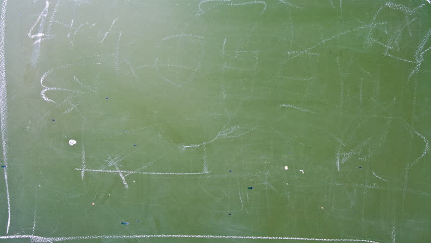 Stop Motion Scribbling on a Chalkboard