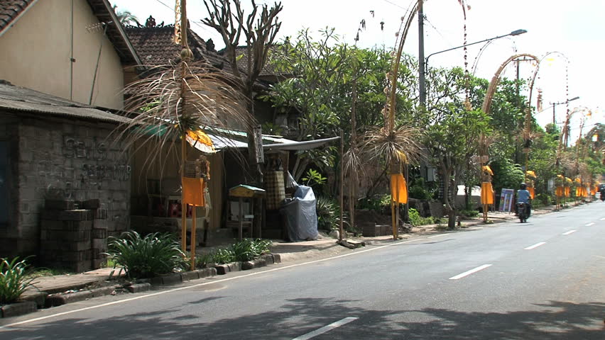 Scooters in Bali