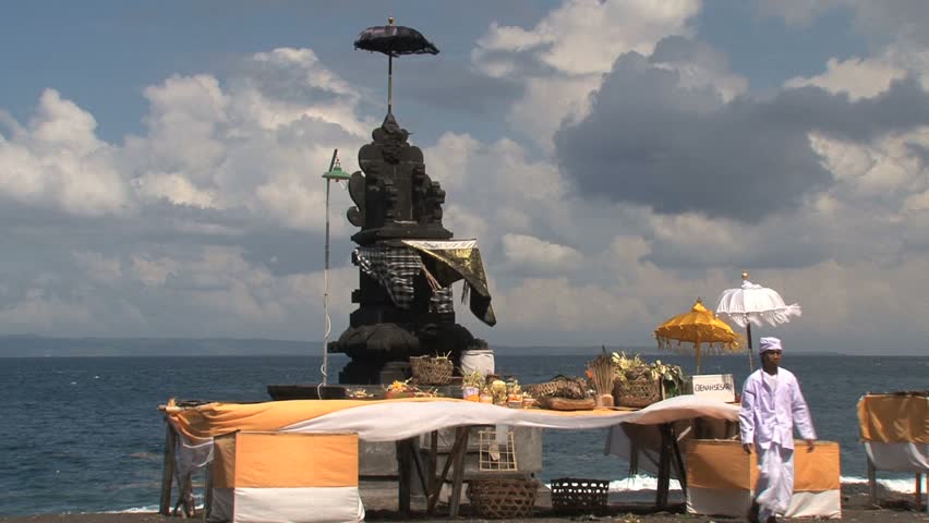 Hindu ceremony Bali indonesia