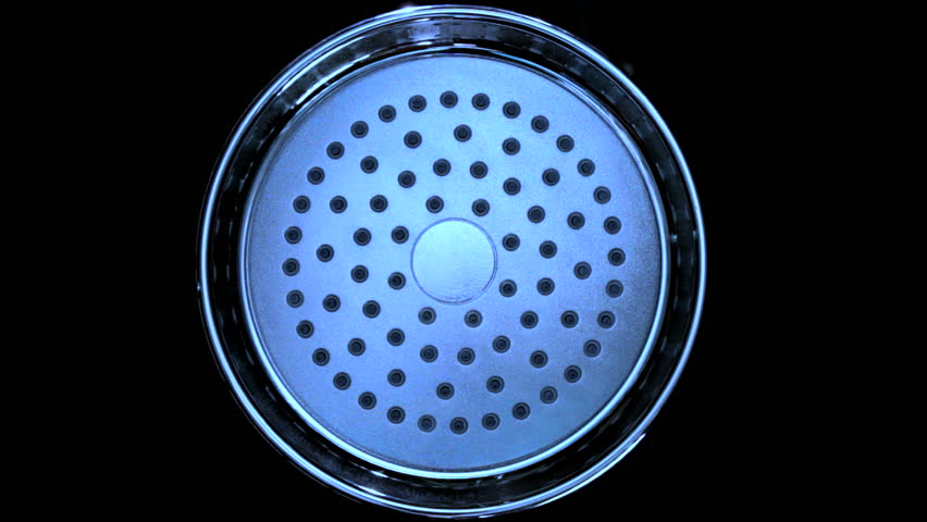 Shower head in bathroom