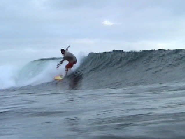 Brazilian surfer in Panama