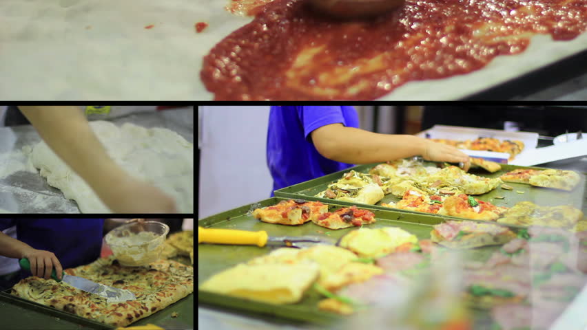 Italian Pizzeria - making and selling 