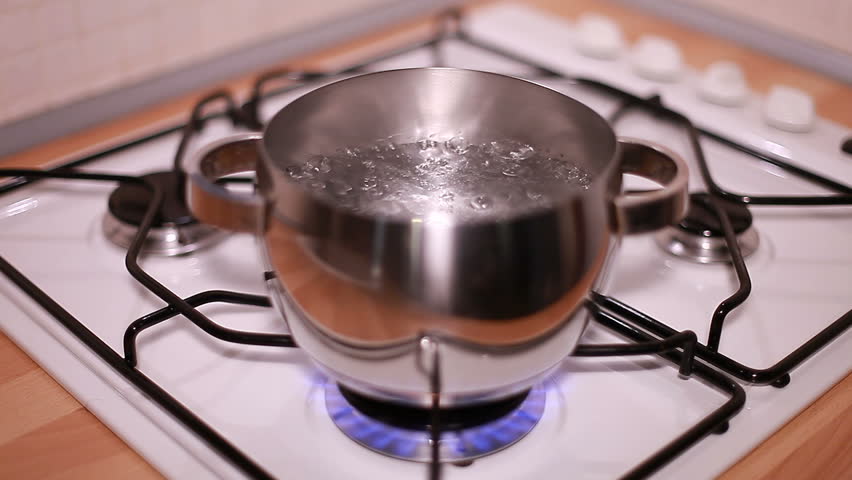 Boiling water