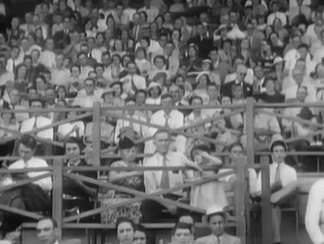 Audience applauding and cheering
