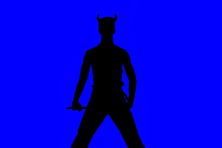 Dancer with horn (good for bluebox)