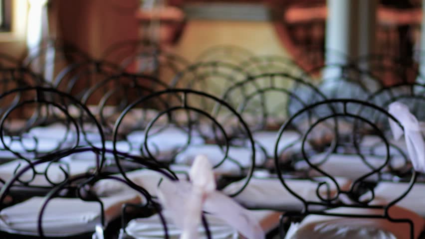 Variety of wedding decor