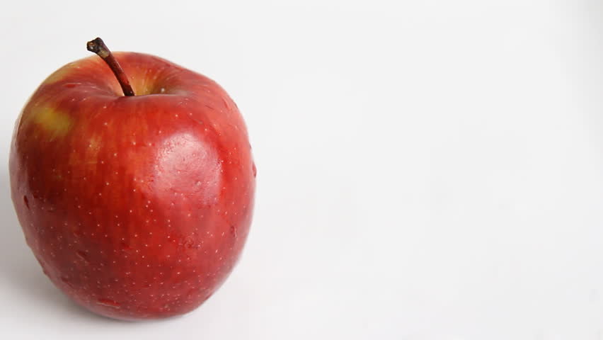 apple on white background