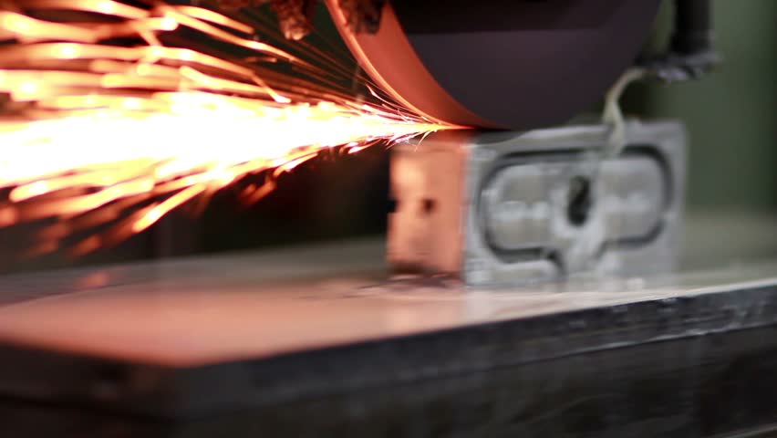 production of lathe in a factory