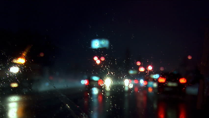 night road
