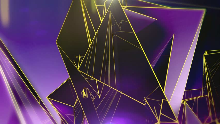 Abstract Background - Triangle - Purple - 1 A