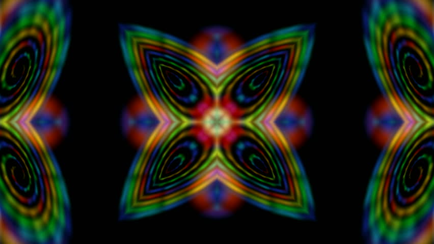 disco flower pattern and rays laser light as music concert background,Buddhism Mandala flower,kaleidoscope,oriental religion texture.