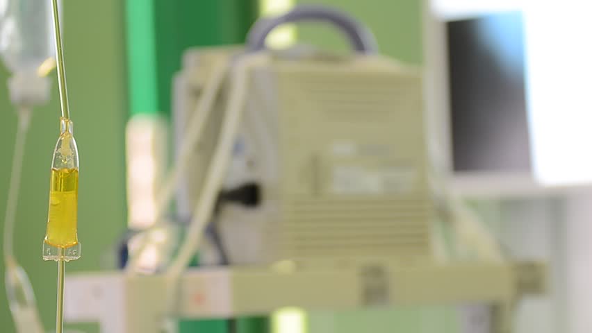 Dropper in resuscitation department