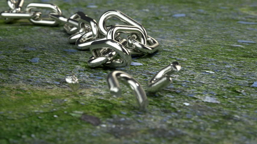 Broken chain dropping