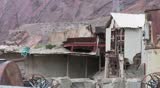 Abandoned mining village near Iskanderkul, Tajikistan, a sign of the country's post Soviet economic collapse