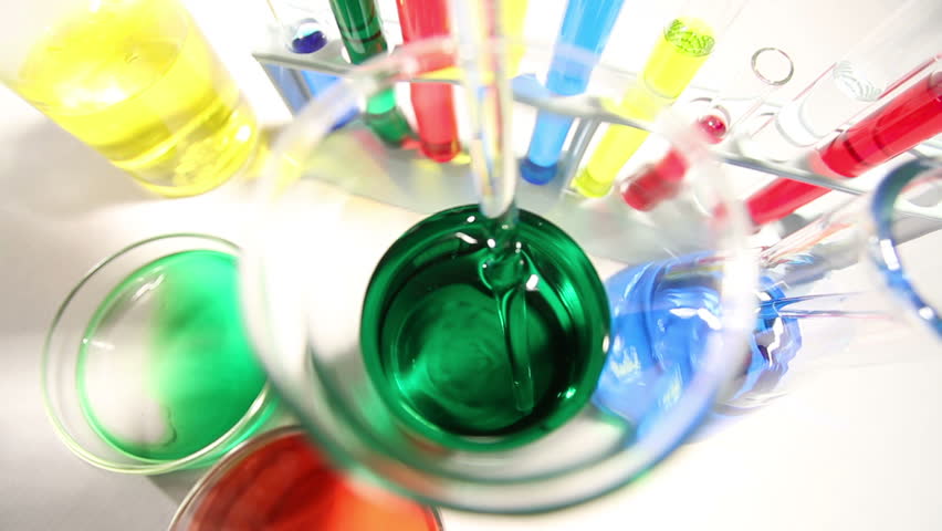 CSI laboratory scene investigating testing examining
