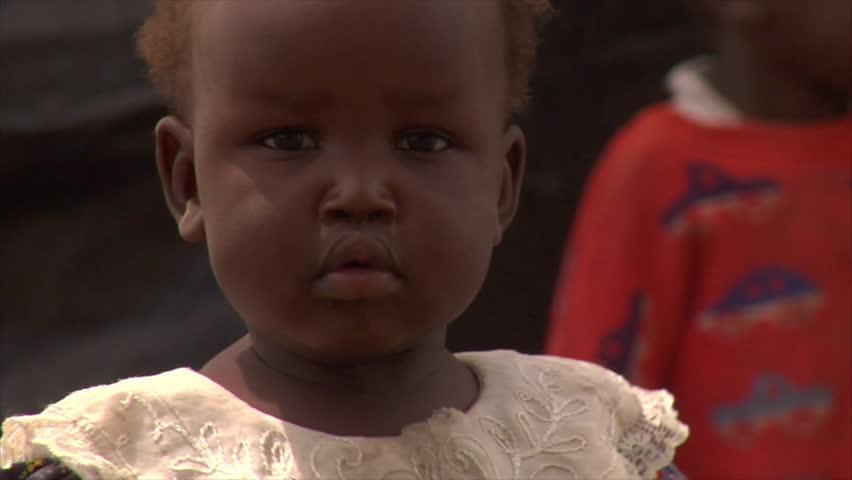 KENYA - CIRCA 2006: Close up of African toddlers circa 2006 in Kenya.