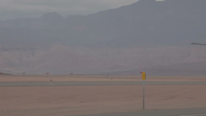 ST GEORGE, UTAH - MARCH 17: Aircraft V-22 Osprey VTOL hover mode taxi capable of vertical takeoff and landing on March 17, 2012 in St. George, Utah. Used by USAF, Marines, Navy and NATO allies for transportation troop movement