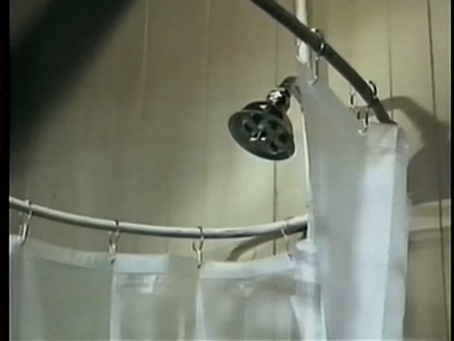 Shower head turning on