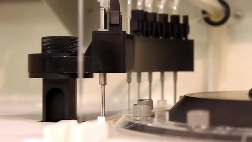 Chemical analysis in laboratory