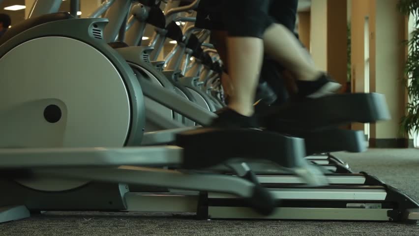 Indoor Elliptical Gym Workout