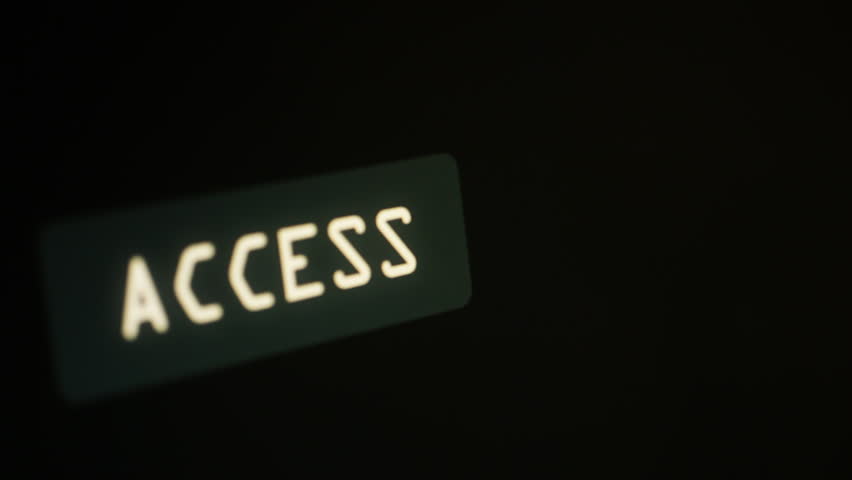 computer display access granted