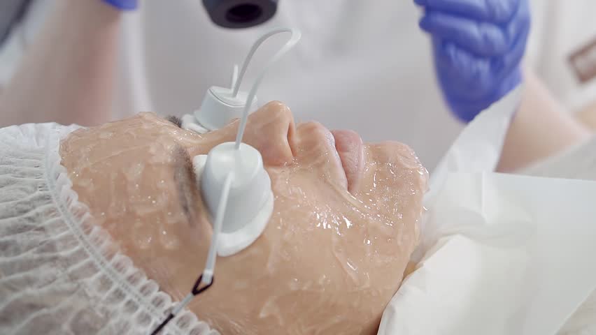 Header of aesthetician
