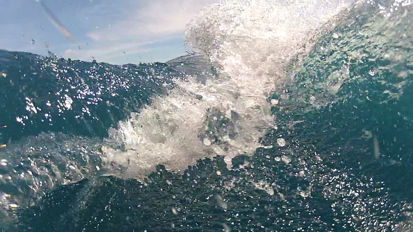 Kiteboarding Board Low View Turn Right 1