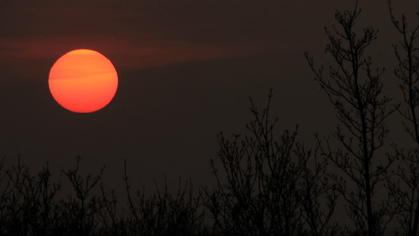 Romantic Sunset dusk Sky
