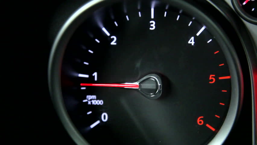 speedometer close up 1080p rpm