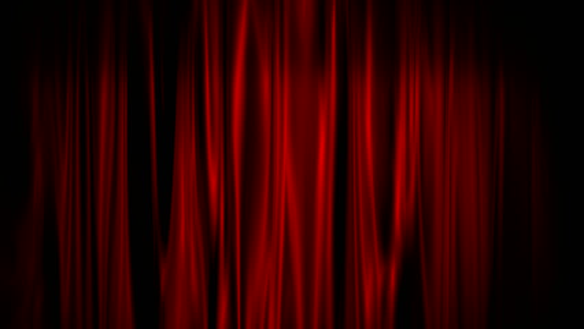 Red curtain