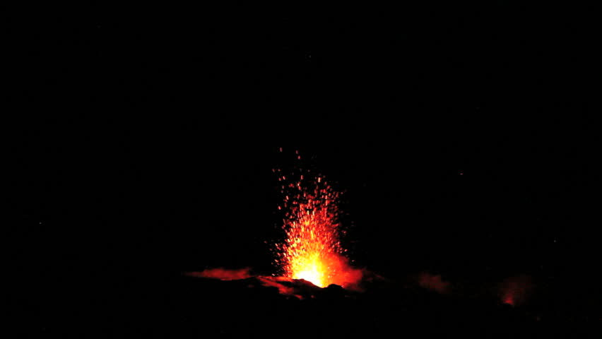 spectacular volcano eruption