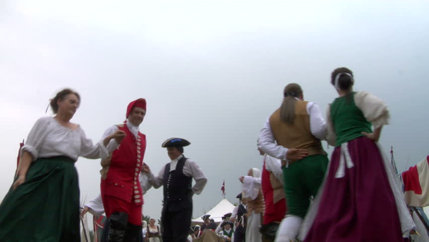 STAFFARDA, ITALY - CIRCA 2012: Reenactment of the battle fought during Nine Years' War in Piedmont-Savoy (northern Italy) on 18 August 1690. It was a victory for the French commander against the Duke of Savoy.
