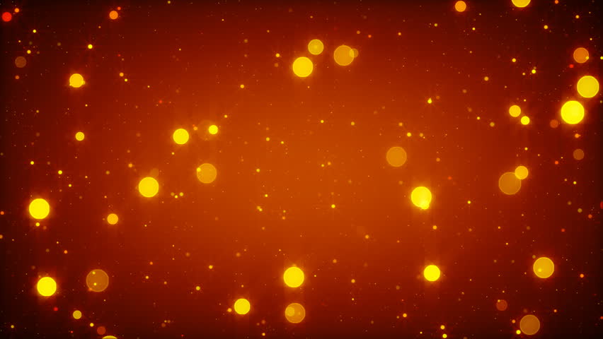bokeh lights and illuminant blue. Computer generated abstract motion seamless loop background